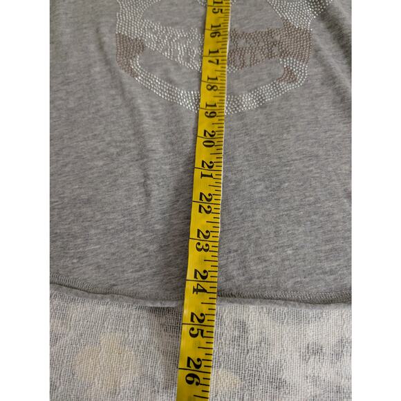 NWT Zadig & Voltaire Tunisien Camo Skull Long Sleeve Top - Picture 15 of 15